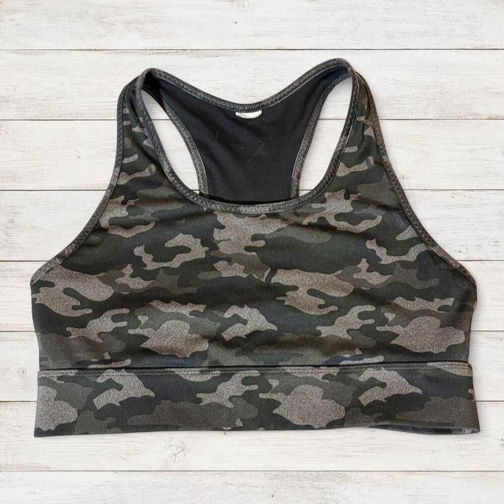 Fabletics Women's Camo Sports Bra in Size Small